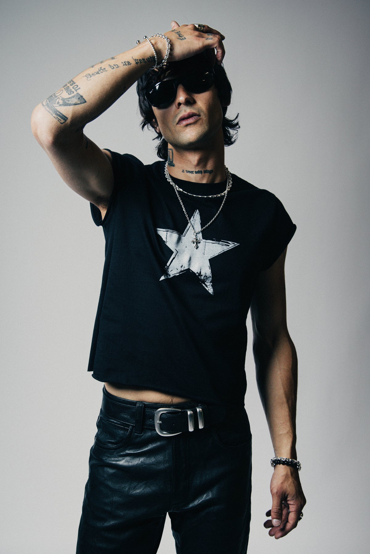 Texas Star Rocker STAR ROCKER TEE - BLACK & OTHER