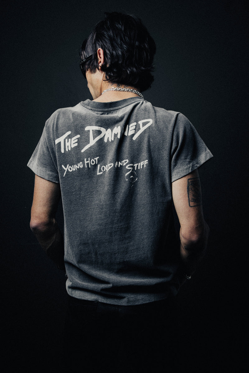 THE DAMNED YOUNG HOT LOUD & STIFF VINTAGE T-SHIRT