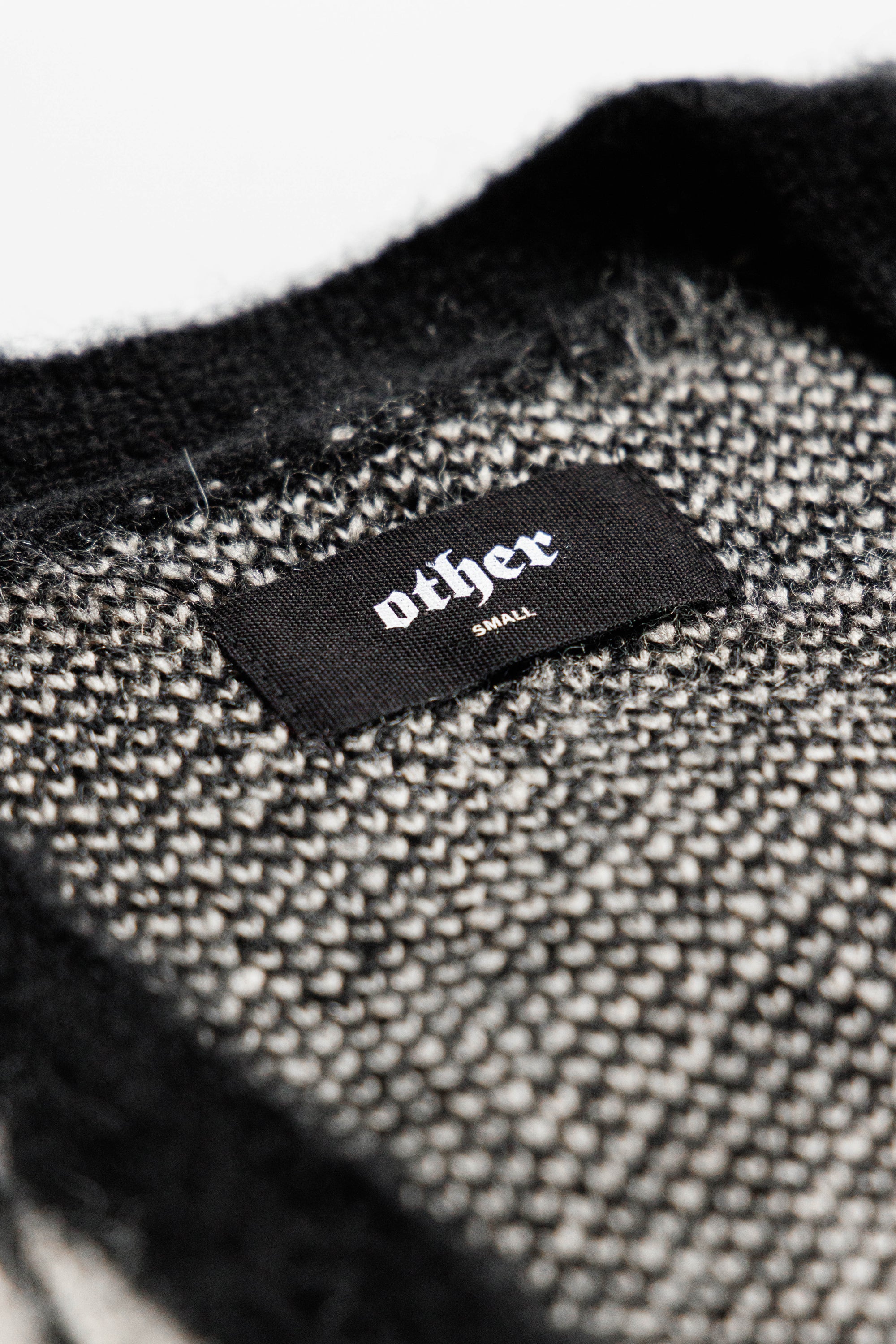 REVERSE SKELETON OVERSIZED CARDIGAN ‐ OTHER