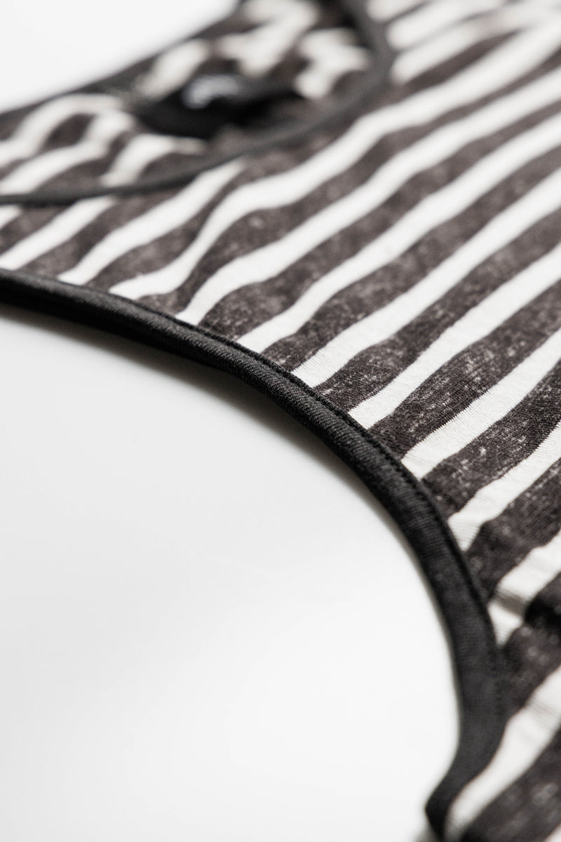 Stripe Slub Vest