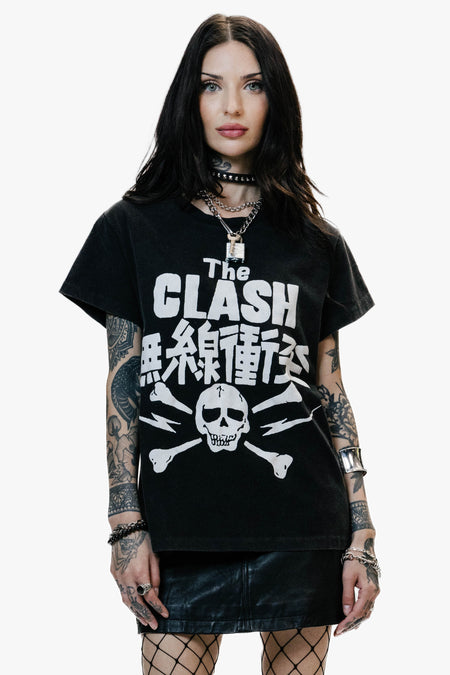 THE CLASH JAPAN VINTAGE T-SHIRT