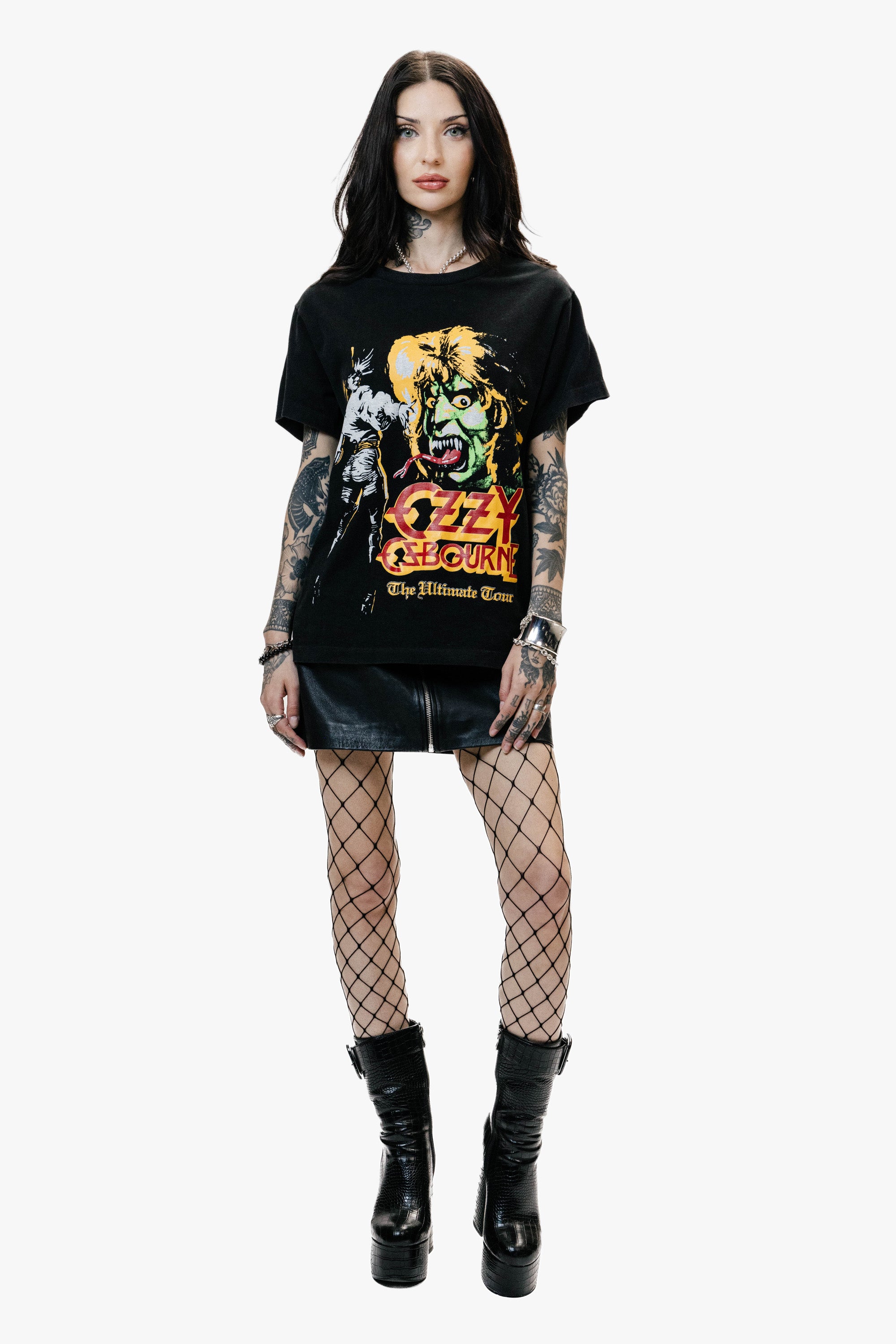 1986 オジオズボーン　ビンテージTシャツ XL ULTIMATE TOUR OZZY OSBOURNE THE ULTIMATE TOUR VINTAGE T-SHIRT ‐ OTHER UK