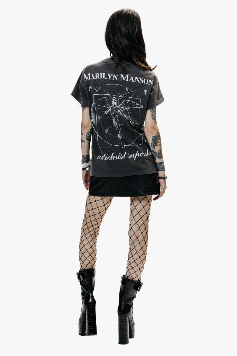 MARILYN MANSON ANGEL WITH THE SCABBED WINGS VINTAGE T-SHIRT
