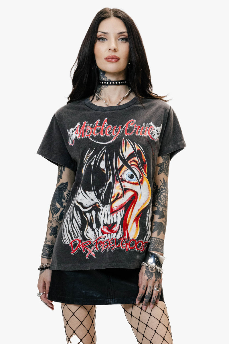 MOTLEY CRUE CRASH & BURN VINTAGE T-SHIRT