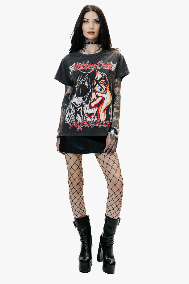 MOTLEY CRUE CRASH & BURN VINTAGE T-SHIRT