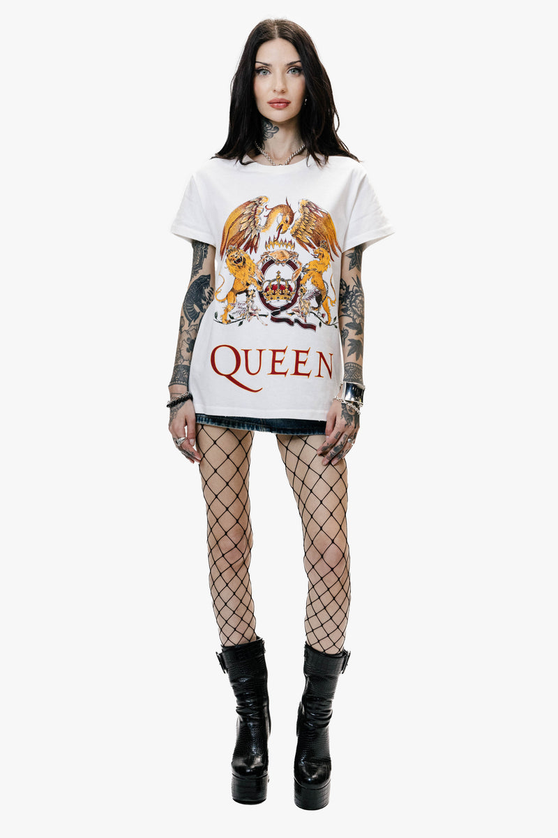 QUEEN CREST VINTAGE T-SHIRT