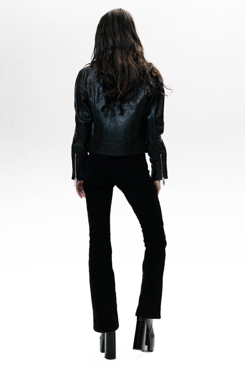 COLT LEATHER BIKER JACKET | VINTAGE BLACK