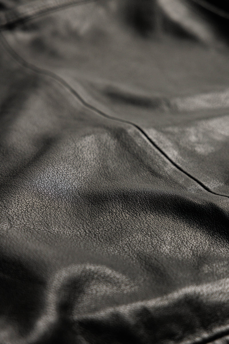 The Leather Cut - Vintage Black