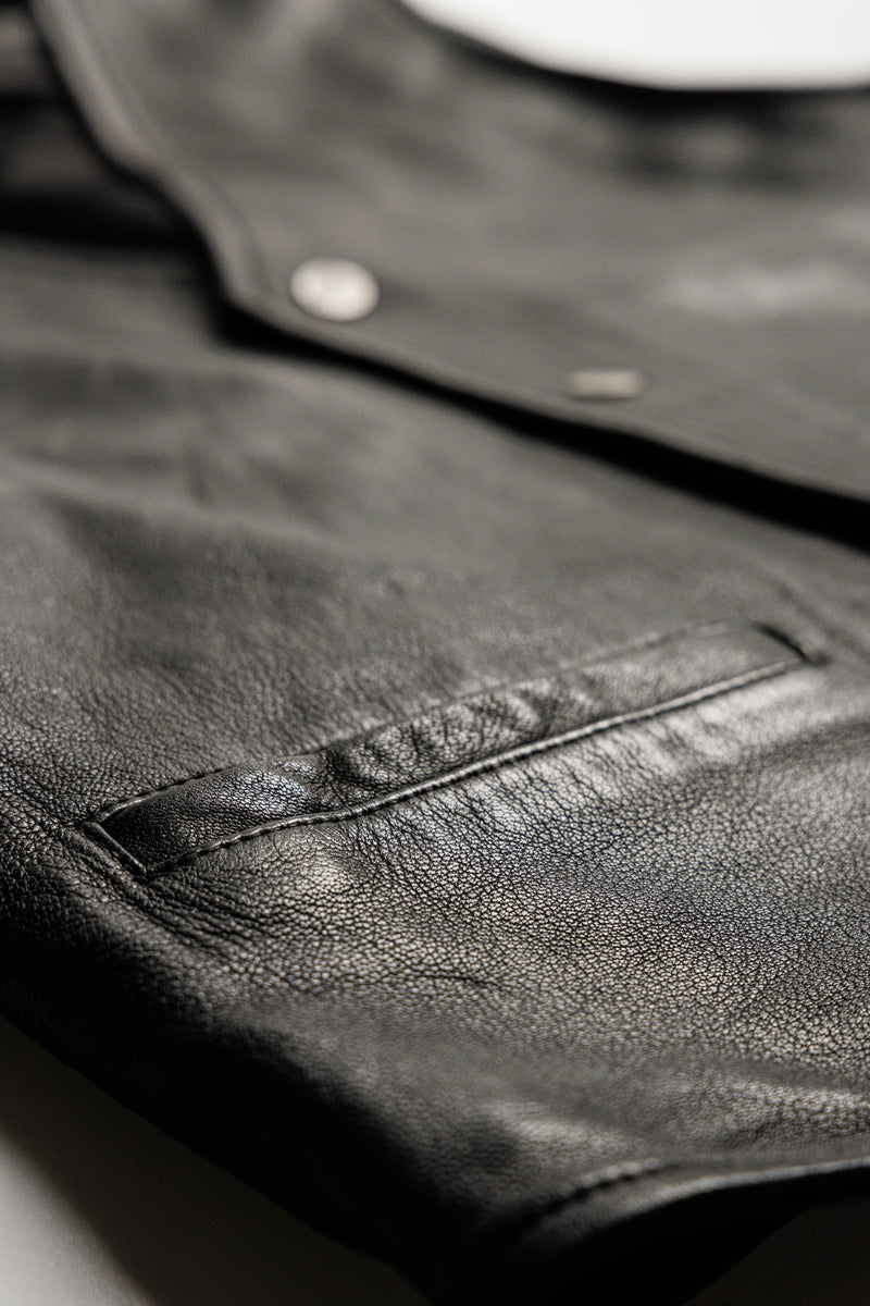 The Leather Cut - Vintage Black