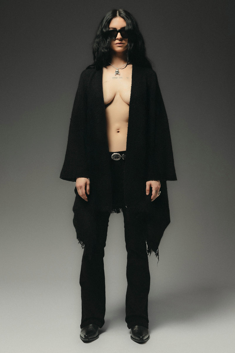 The Poncho | Black