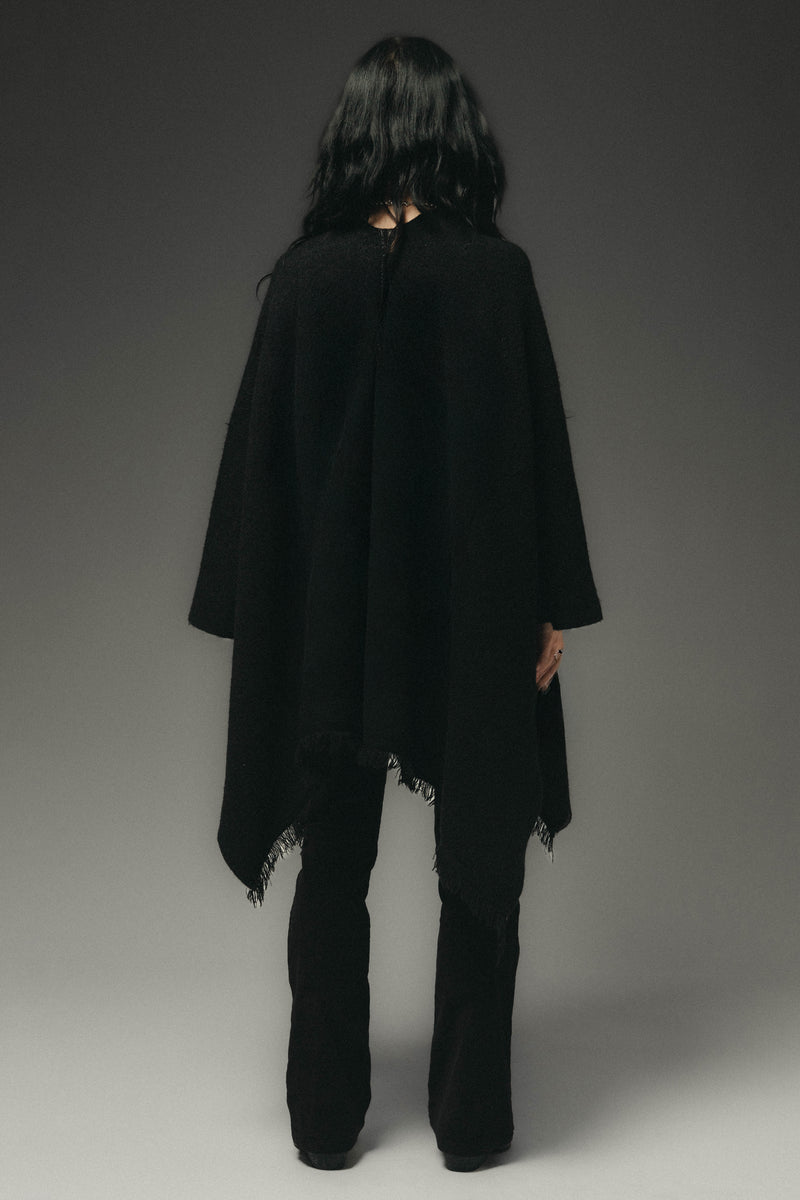 The Poncho | Black