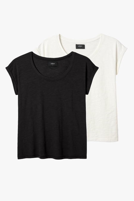 Lazarus Scoop Neck T-Shirt Bundle - Mixed