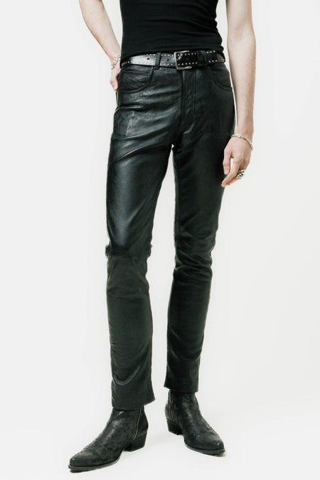 Leather Pants | Vintage Black