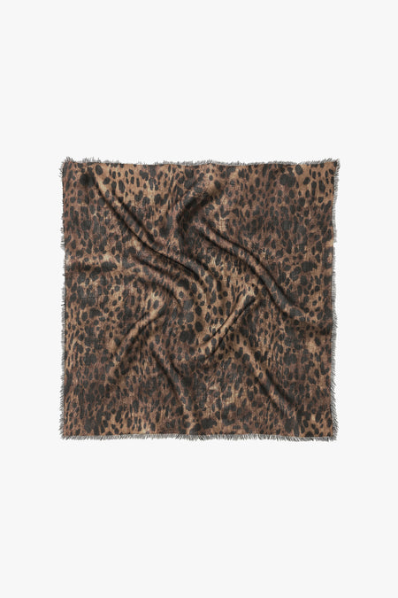 Chiffon Bandana - Leopard