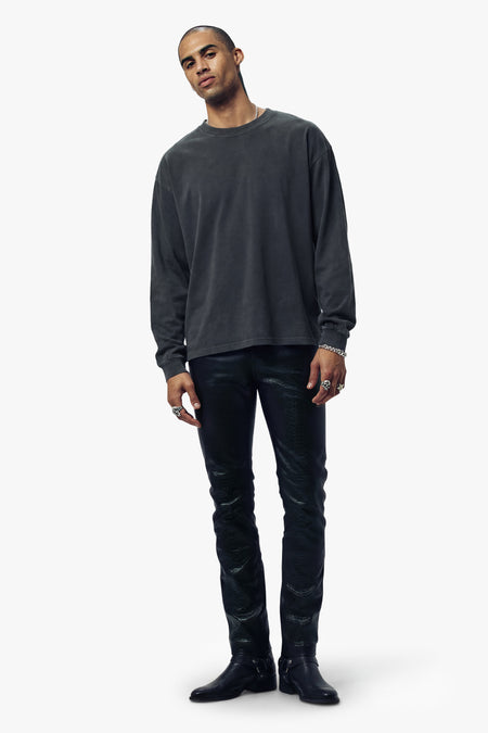 Vintage Issue Oversized L/S T-Shirt - Vintage Black