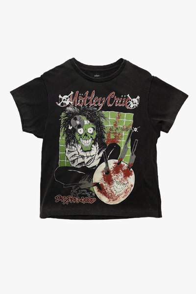 Loudest Tour On Earth' Mötley Crüe Vintage Tee | Heavy Relic Black