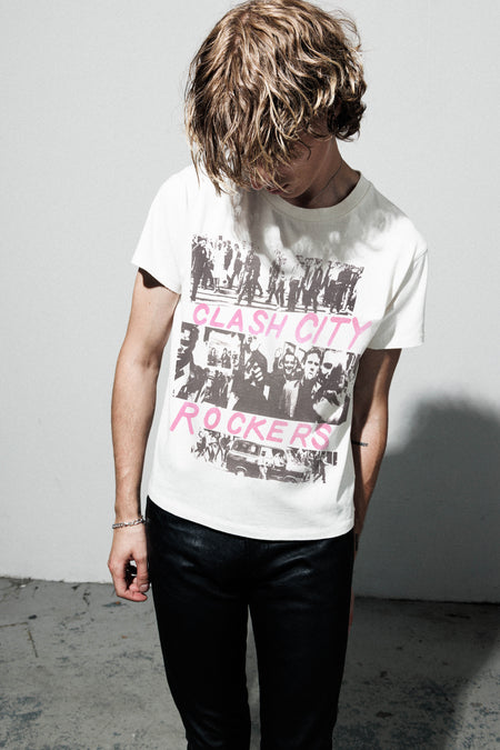 THE CLASH CITY ROCKER VINTAGE T-SHIRT
