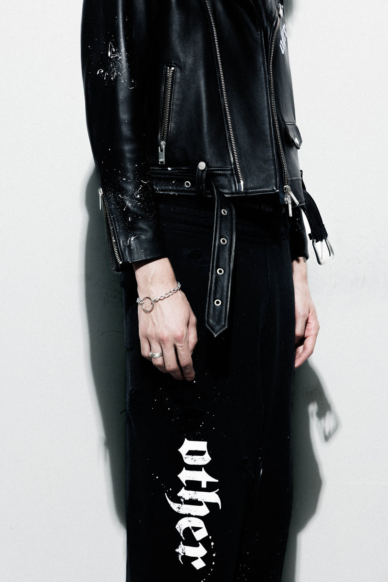 OTHER PRINT STUDIO BIKER JACKET