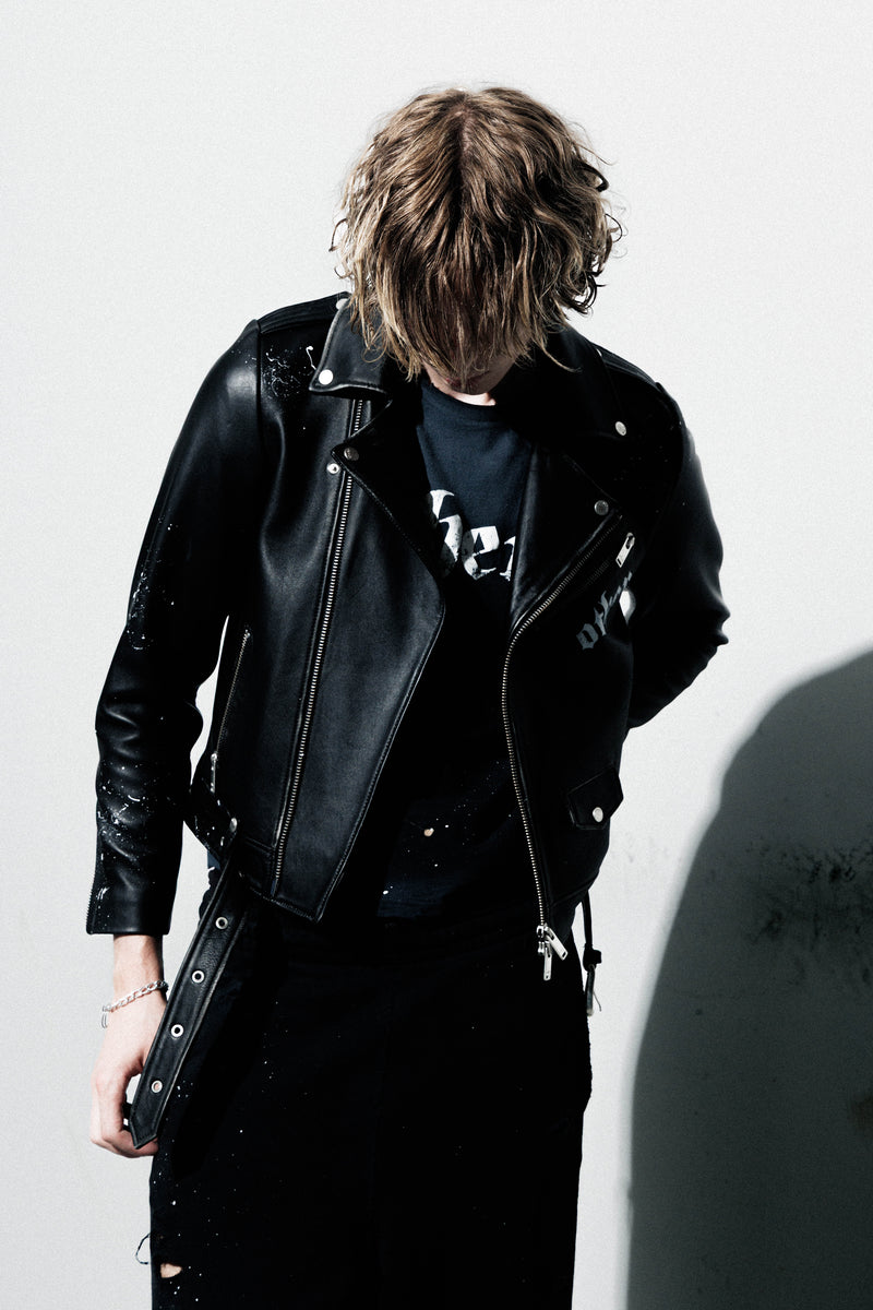 OTHER PRINT STUDIO BIKER JACKET