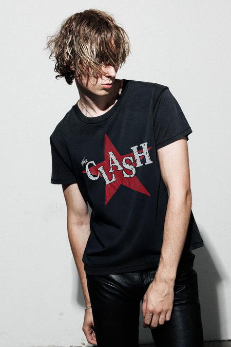 THE CLASH STAR VINTAGE T-SHIRT