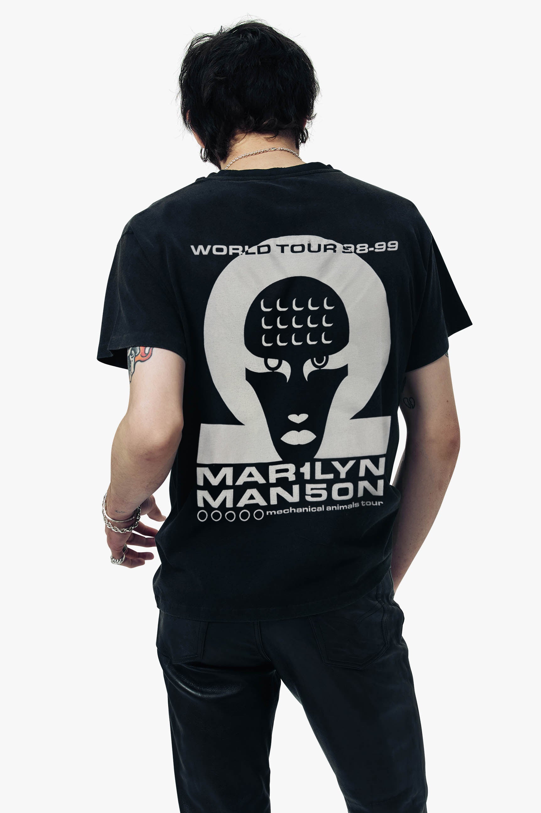 MARILYN MANSON MECHANICAL ANIMALS WORLD TOUR VINTAGE T-SHIRT ‐ OTHER