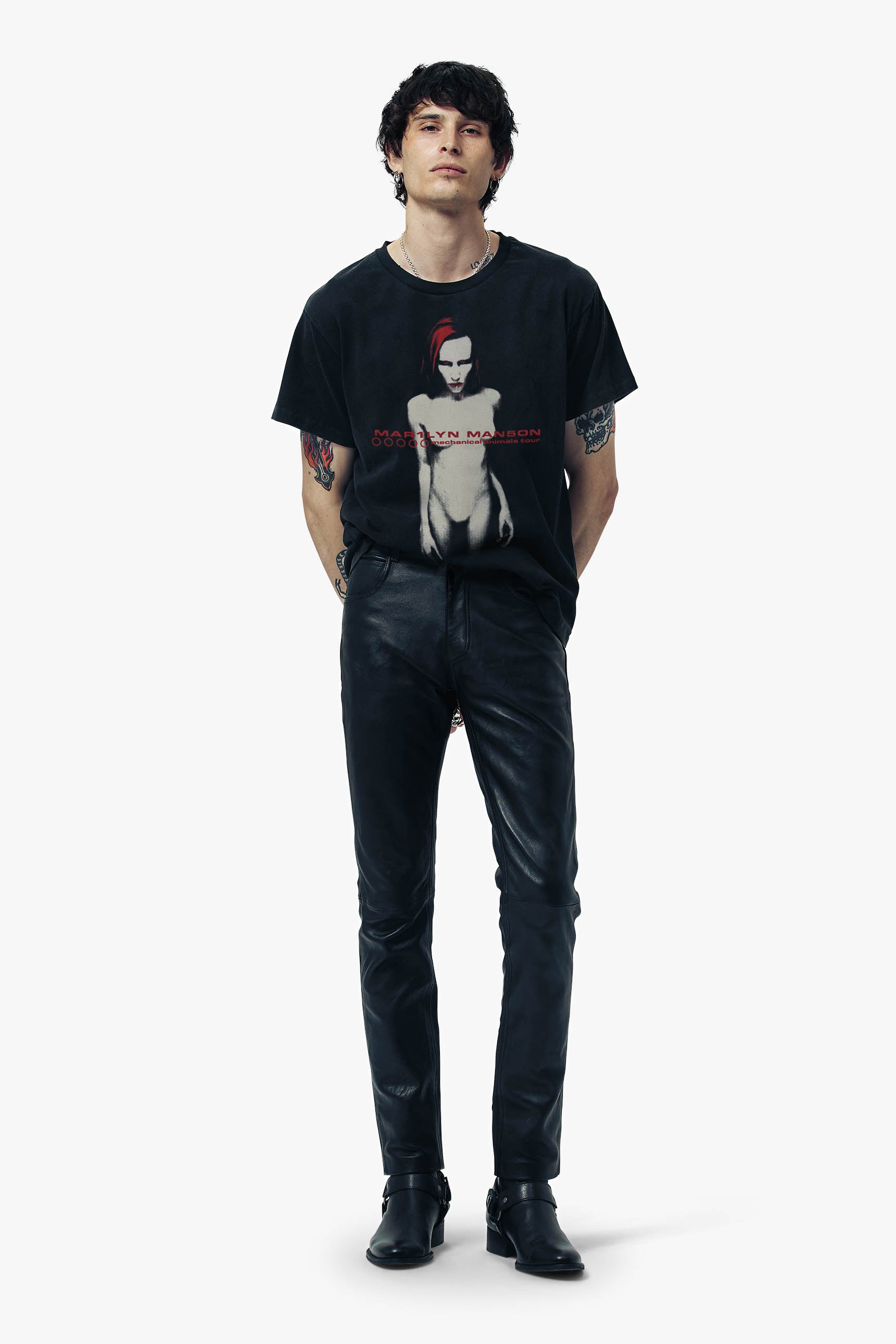 MARILYN MANSON MECHANICAL ANIMALS WORLD TOUR VINTAGE T-SHIRT ‐ OTHER