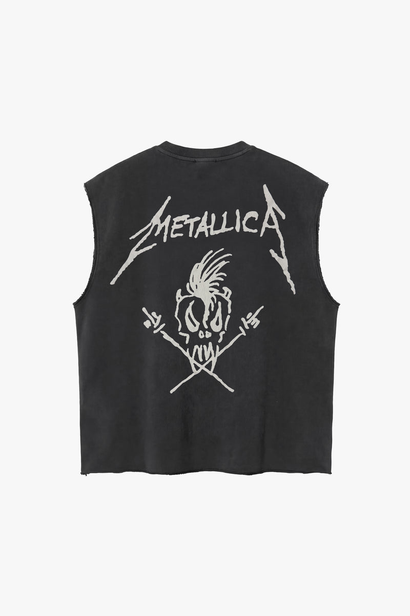 METALLICA GRAFFITI RAW EDGE SWEATSHIRT