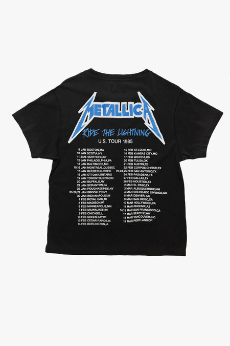 METALLICA RIDE THE LIGHTNING US TOUR VINTAGE T-SHIRT