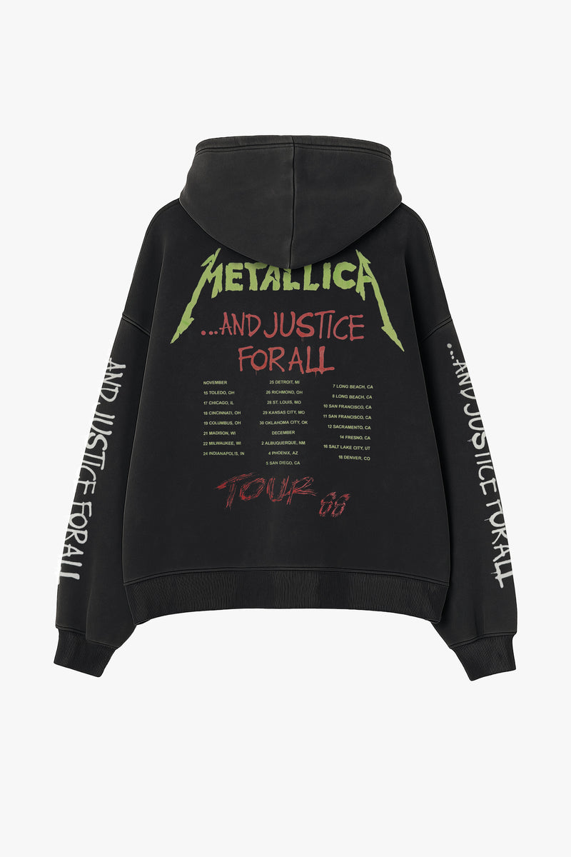 METALLICA ...AND JUSTICE FOR ALL VINTAGE HOODIE