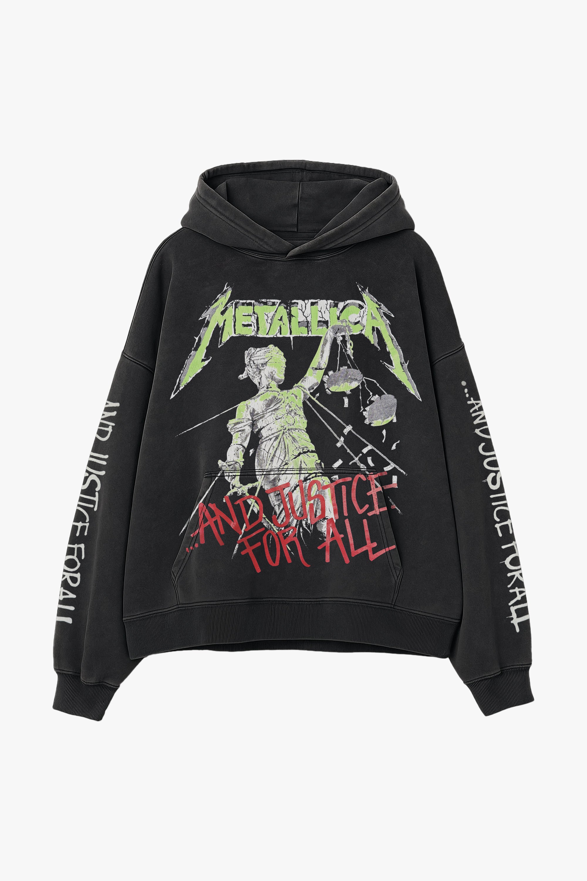 LLICA And Justice For All パーカー Metallica-_-Justice-For-All-
