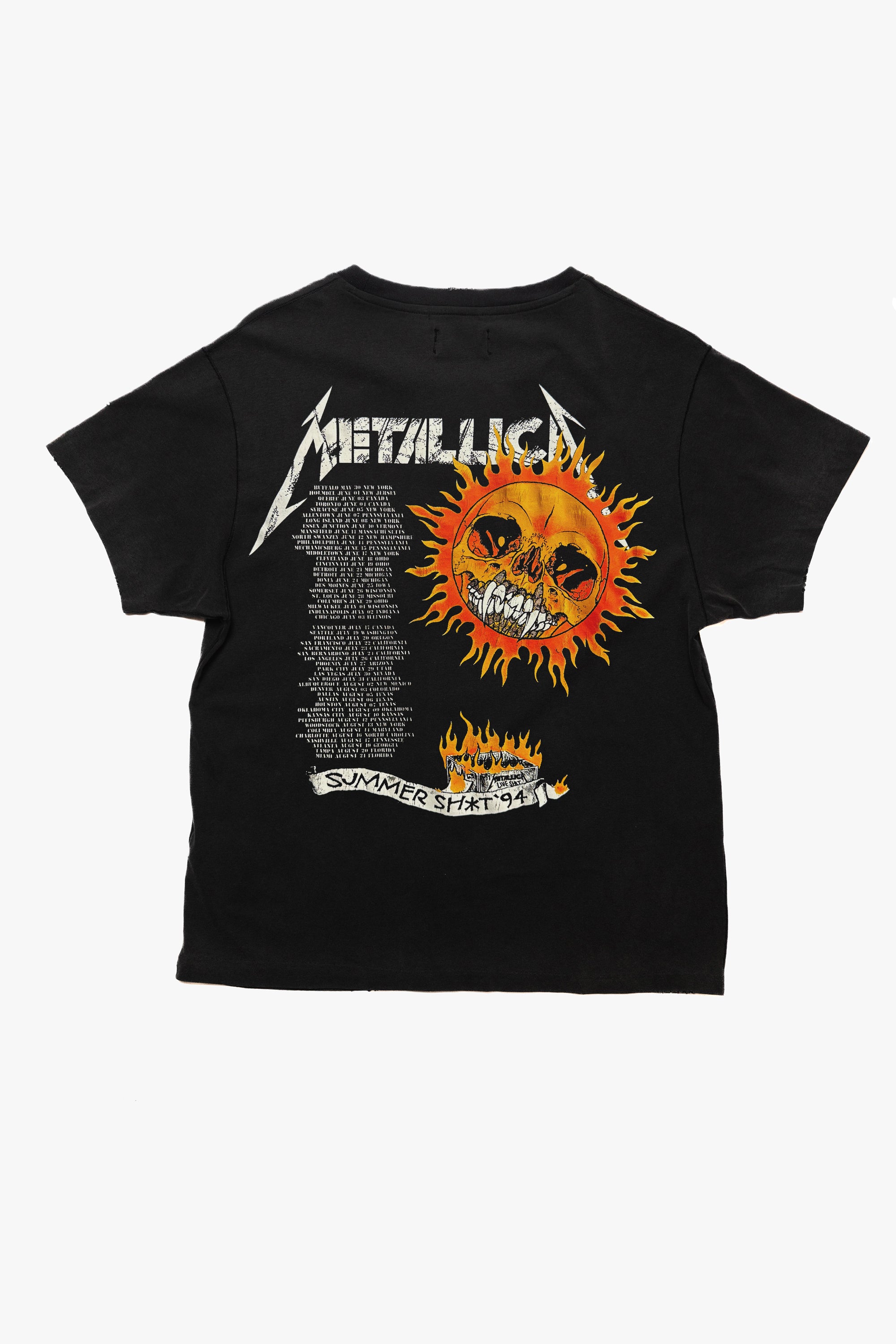 llica Summer Shit '94 Tシャツ XL METALLICA SUMMER SHIT 94 VINTAGE T-SHIRT ‐ OTHER