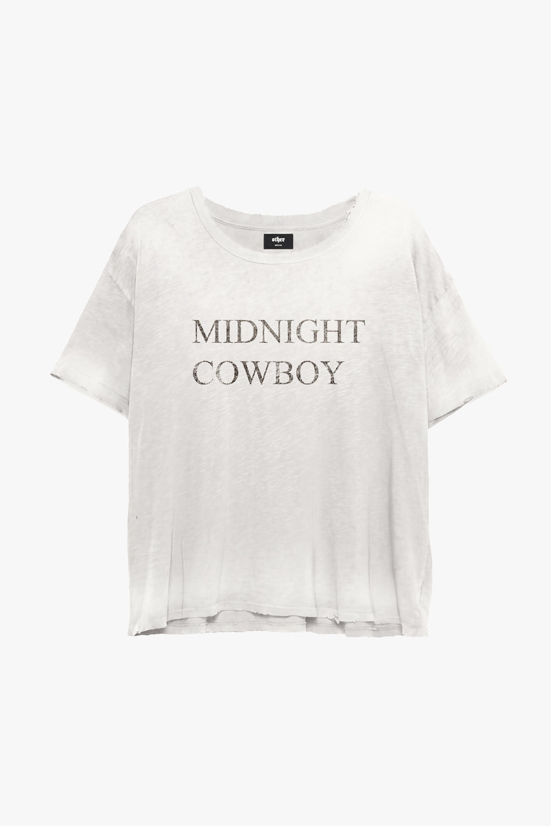 Midnight Cowboy Decay T Shirt  - Aged Bone - Women