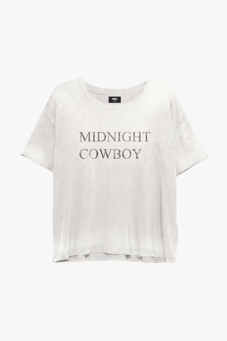 Midnight Cowboy Decay T Shirt  - Aged Bone