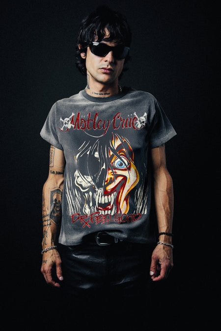 MOTLEY CRUE CRASH & BURN VINTAGE T-SHIRT