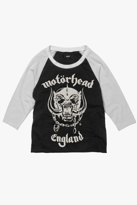 Motörhead England Vintage Baseball Tee