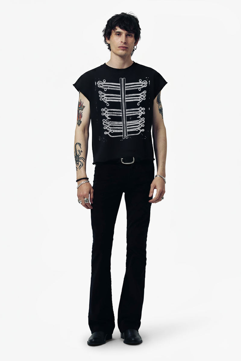 NAPOLEON ROCKER TEE - BLACK