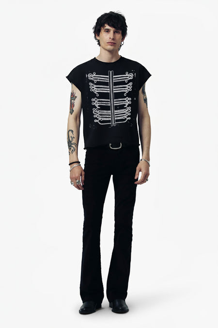 NAPOLEON ROCKER TEE - BLACK