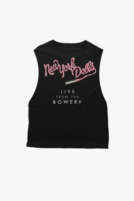 NEW YORK DOLLS LIVE FROM THE BOWERY VINTAGE TANK
