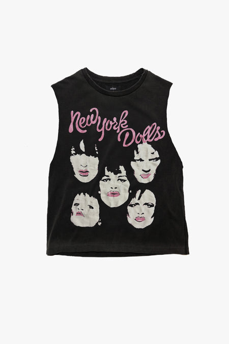 NEW YORK DOLLS LIVE FROM THE BOWERY VINTAGE TANK