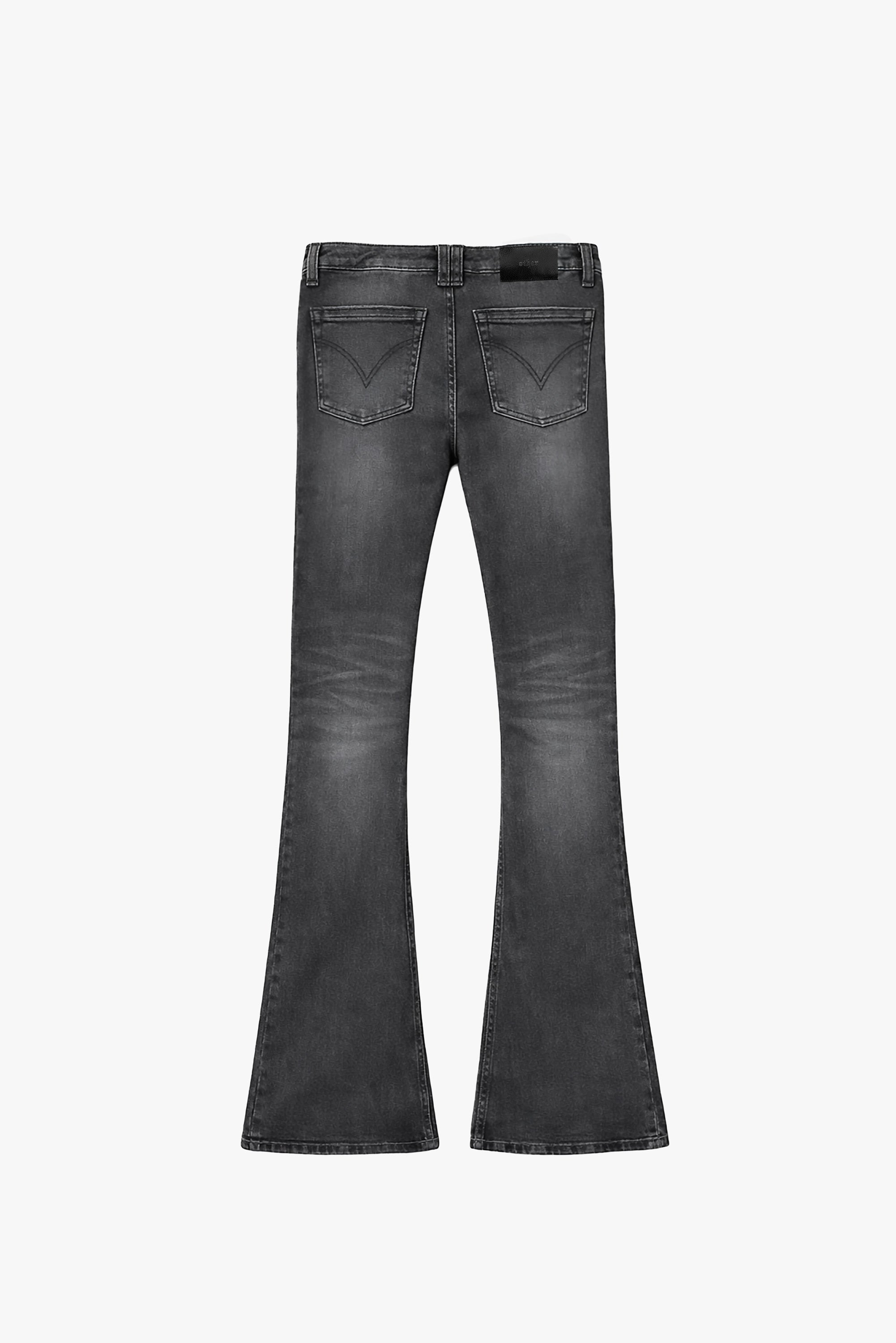 O32 Flared Jeans - VINTAGE BLACK \u2010 OTHER 00s archive 