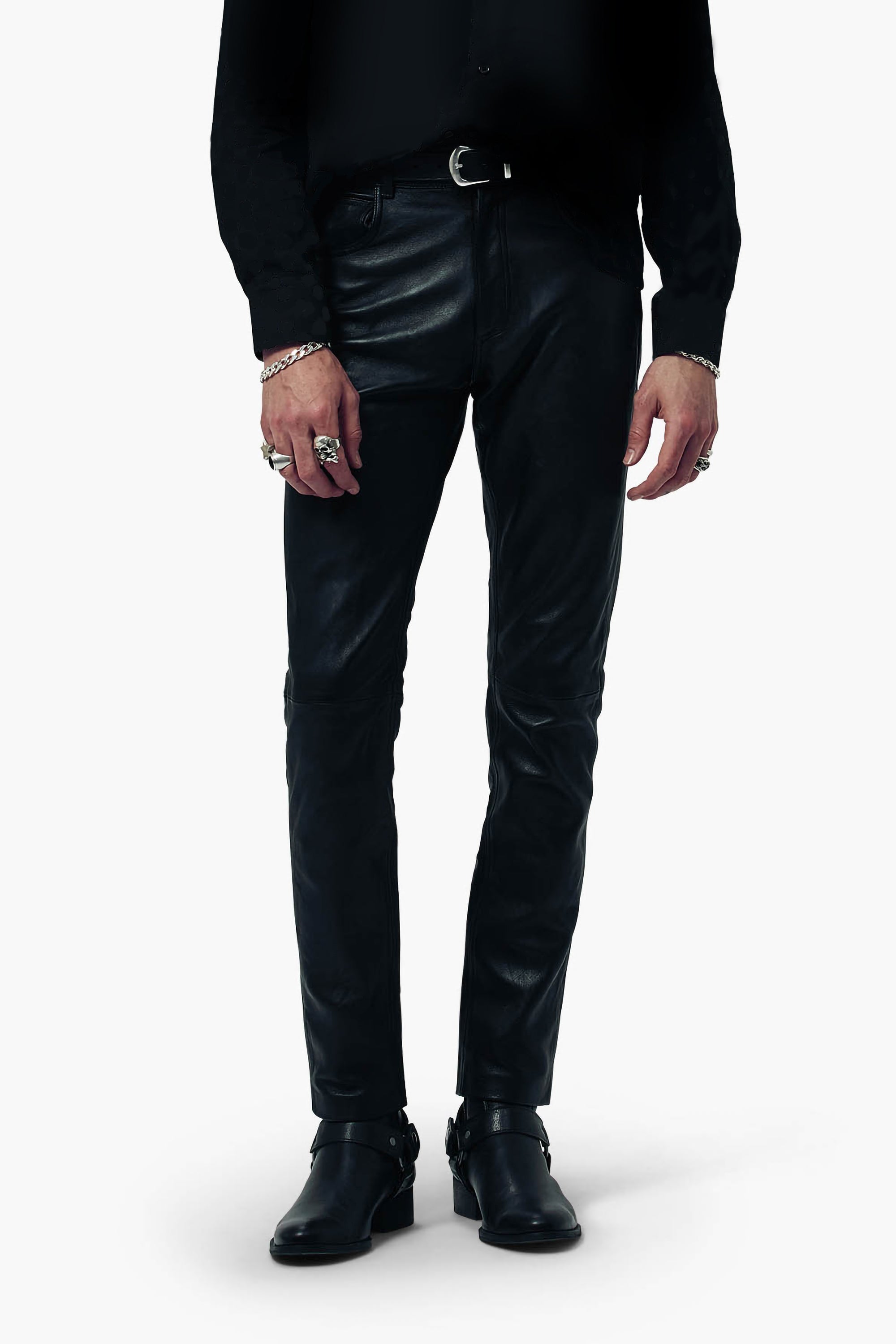 The Leather Pants - Vintage Black ‐ OTHER