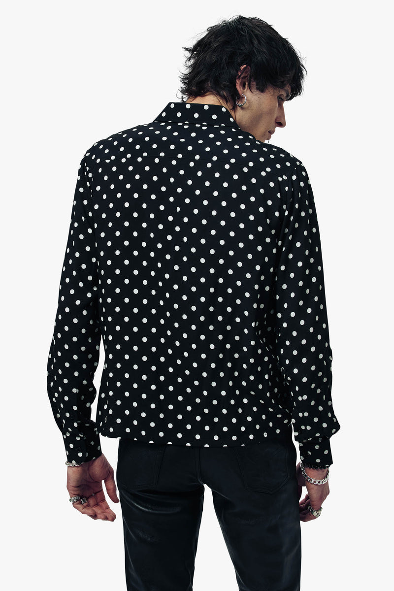 Polka Dot Long Sleeve Shirt