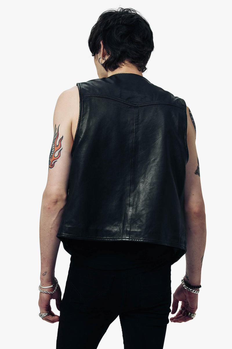 The Leather Cut | Black