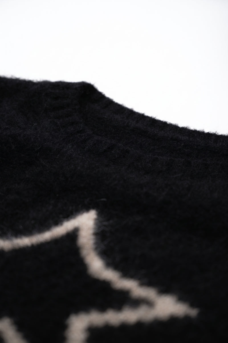 Icon Berwick Brushed Knit jumper - Black - Women
