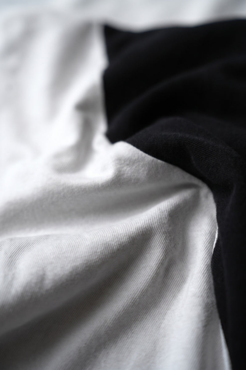 The Vintage Baseball Tee | Black on Black
