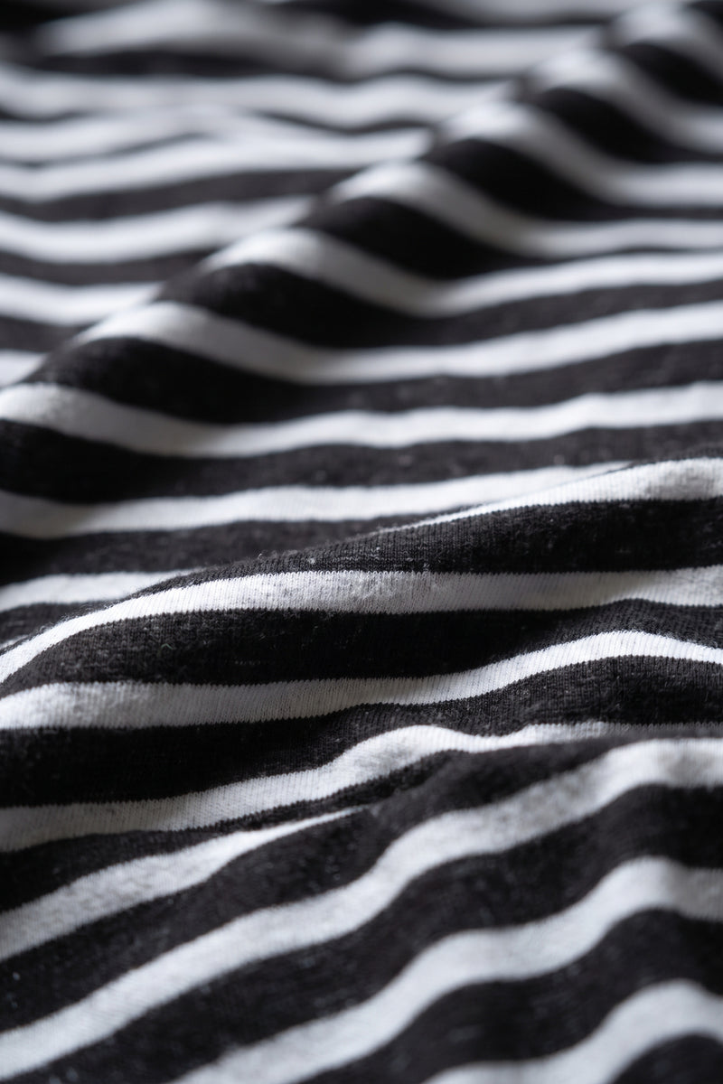 Lazarus Scoop Neck T-Shirt - Stripe