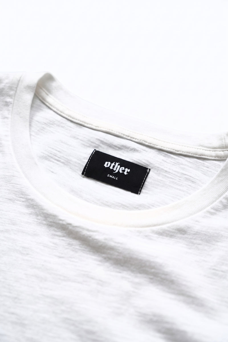 Lazarus Scoop Neck T-Shirt - Bone