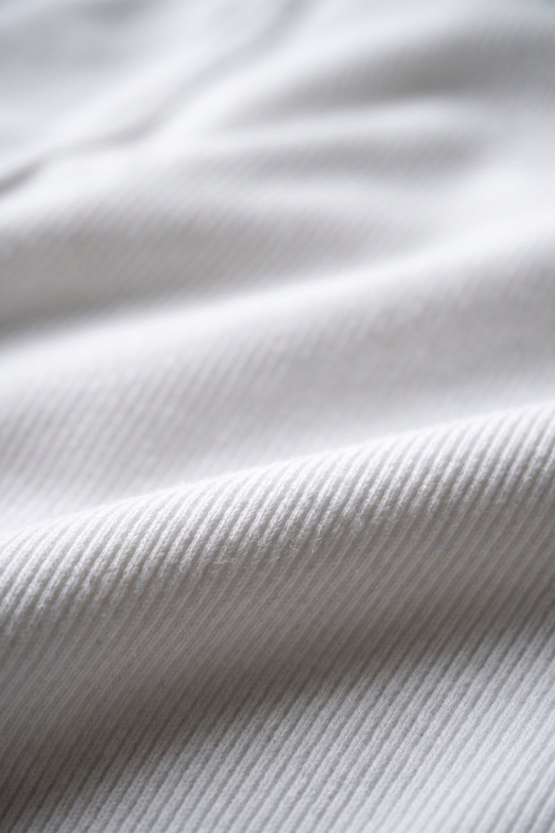 HEAVY RIB BEATER VEST -White