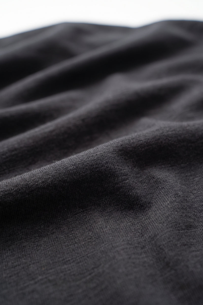 Lazarus Scoop Neck T-Shirt - Gun Metal Grey