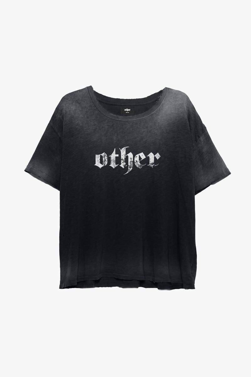 OTHER DECAY TEE - Black Ink